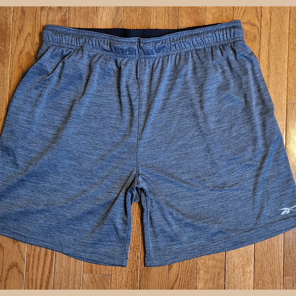 Reebok Men's Athletic Shorts Gray XL